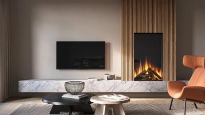 Knightwood Insert Electric Fire - Deluxe Edition