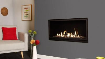 Eden Elite Gas Fire Scene - Trimless