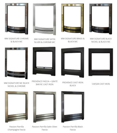 Passion Gas Fire - Fascia Options 2