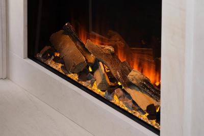 British Fires New Forest 650SQ Media Wall Fire - Signature Logs