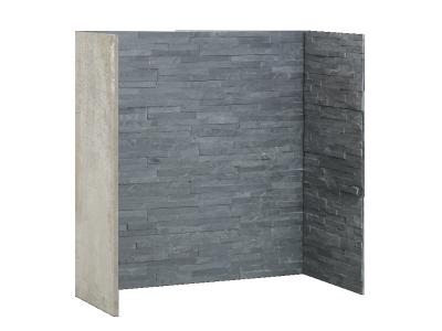 Riven Slate Stove Chamber