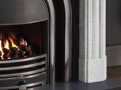 The Hogarth 56 Fire Surround - right leg bottom
